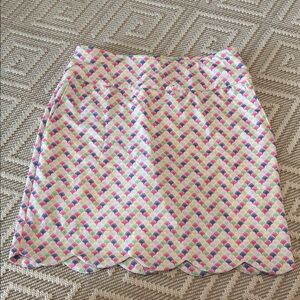 Colorful Patterned Women's golf Skirt